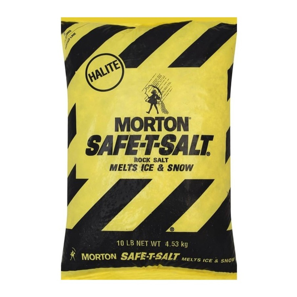 Morton Safe-T-Salt® Traditional Rock Salt (50 lb., 1 Bag)